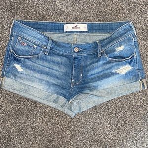 Hollister Distressed Denim Jean Shorts